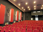 Trockenbau, Innenausbau, Akustiktrockenbau, Streulochakustikdecke, Brandschutzdeck für das Kino in Ebersbach